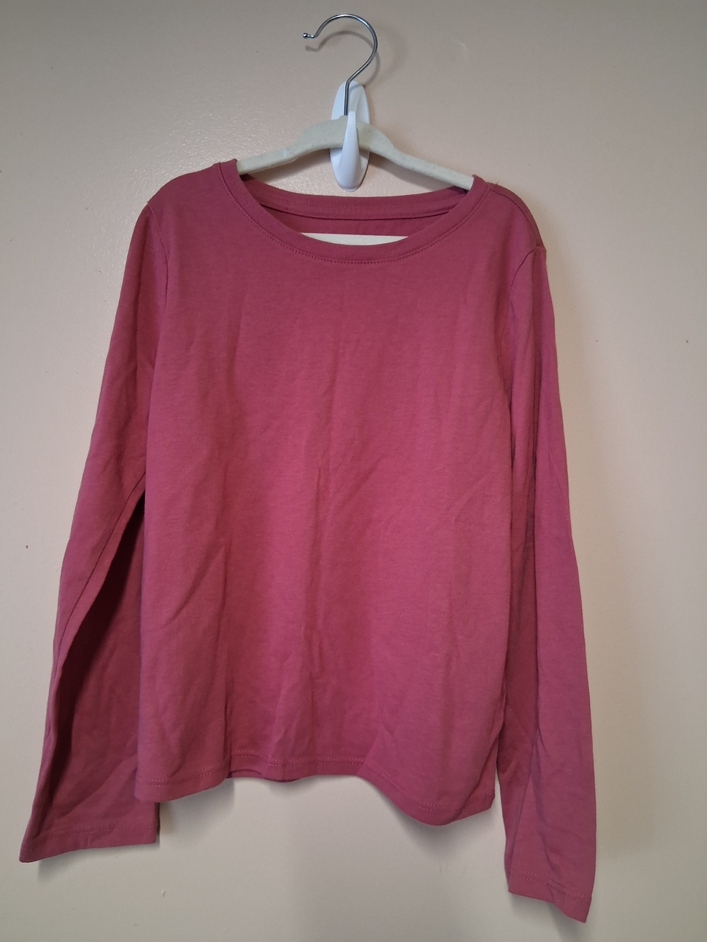 wonder nation Long Sleeve Tee in Rose Pink